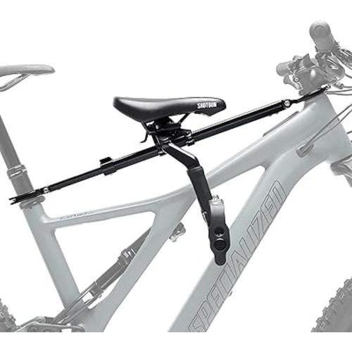 Kids Ride Shotgun - Child Bike Seats - Front Mounted, for Children Aged 2~5 Years, Fits Most Adult Modern Mountain Bikes, Adjustable for Comfort