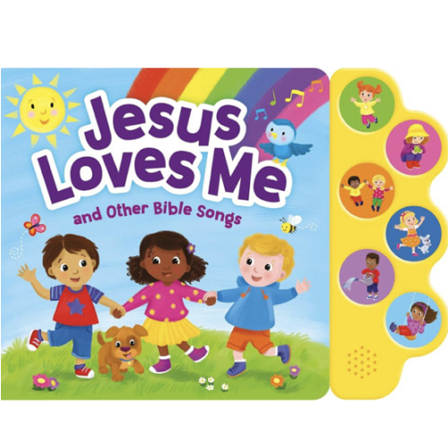 Jesus Loves Me & Other Bible Songs - Christian Sound Book for Toddlers | Interactive Board Book w/ 6 Songs & Lyrics | Faith-Based Learning