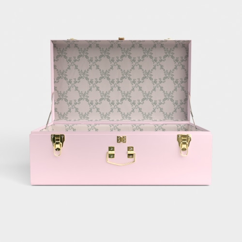 Grand Trunk - Pink - Ivy Trail / Embroidery