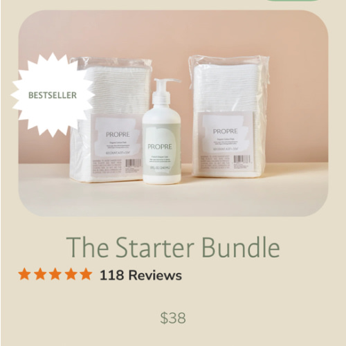 The Starter Bundle – Propre Baby