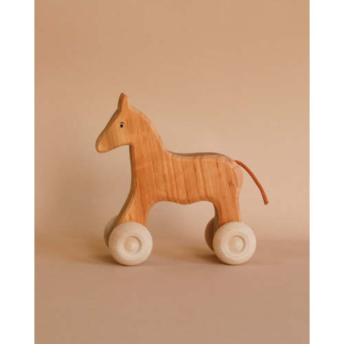Grimm's Wooden Horse Willy Push Toy– Odin Parker
