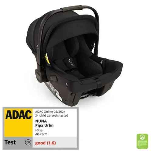 Nuna® Car Seat Pipa™ Urbn 0+ (40-75 cm) Caviar