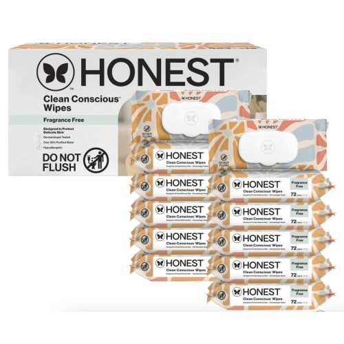 The Honest Company Clean Concious Sensitive Skin Baby Wipes