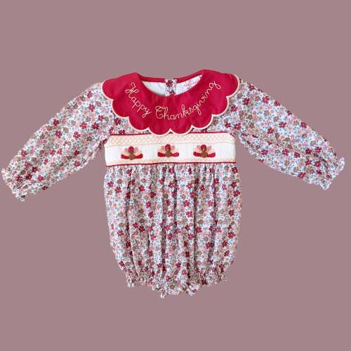 Happy Thanksgiving Gobble Bubble – The Smocked Sisters Co