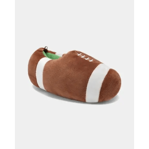 Boys Football Slippers - Brown | Carter's