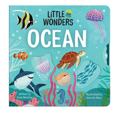 Little Wonders OCEAN — Introduction to the Ocean Multi-Activity Children's Board Book Including Flaps, Wheels, Tabs, and More