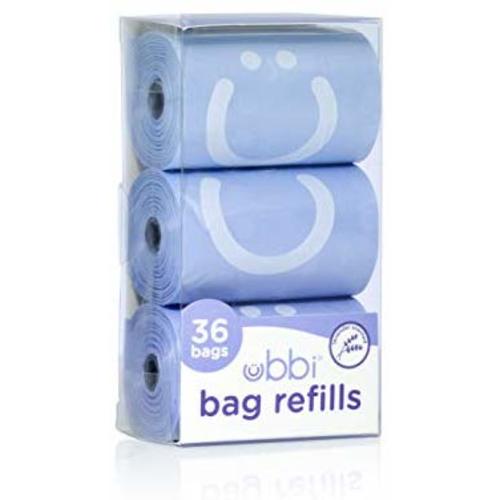 Ubbi On The Go Refill Bags, Lavender Scented, Value Pack - On The Go Refill Bags, 3 Pack