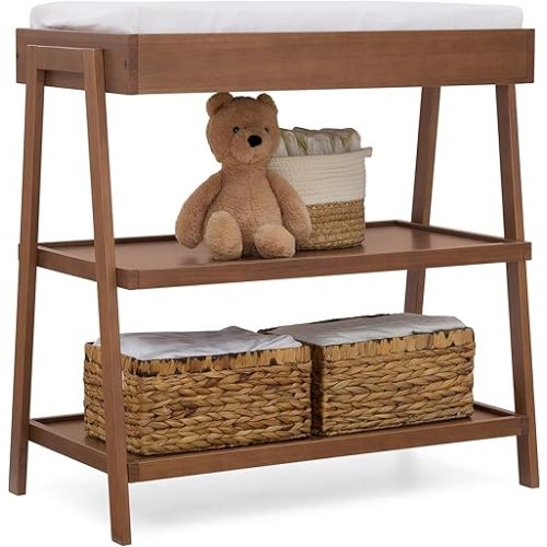 Delta Children Scout Changing Table, Chestnut