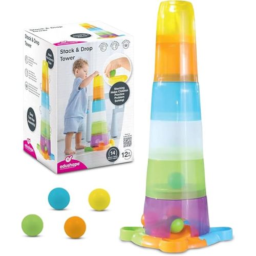 Edushape Stack & Drop Tower, Multi