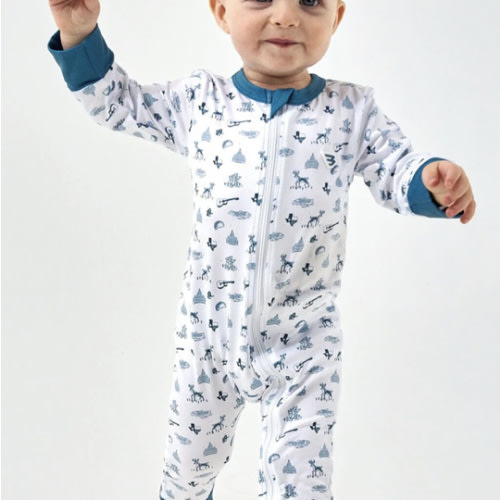 Baby Zip Up - Lone Star State – BURLEBO