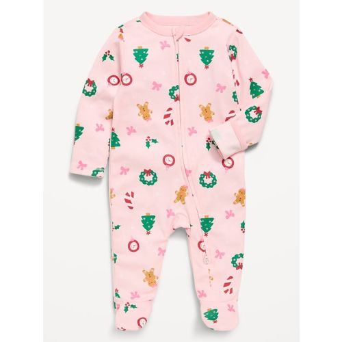 2-Way-Zip Sleep & Play Footed One-Piece for Baby