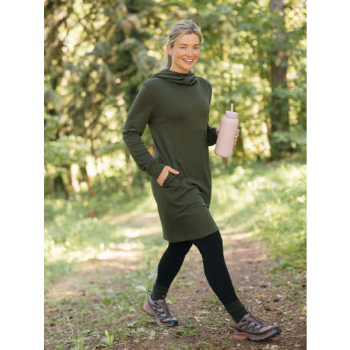 Emma Merino Wool Maxi Dress - Rosewood – Emma Maxi Dress | wool&