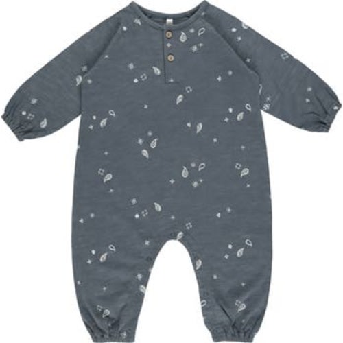 Rylee + Cru Kids' Long Sleeve Henley Romper | Nordstromrack