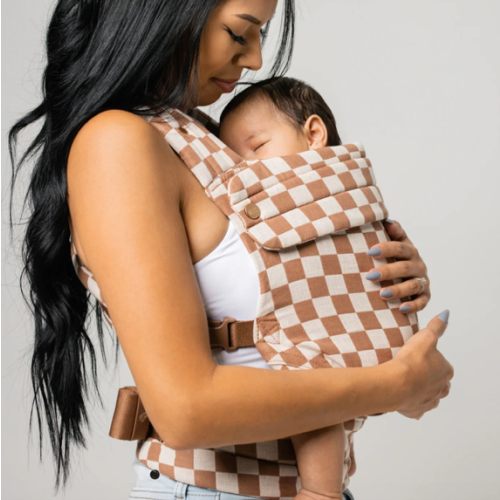 The Monarch Carrier - Mocha Check – Mabē