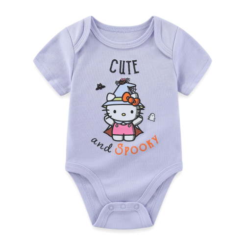 Hello Kitty Sanrio Short Sleeve Halloween Bodysuit (Baby Girls), Sizes 3M-18M
