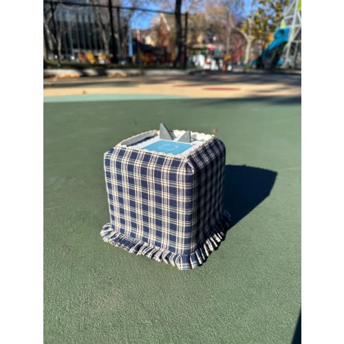 Blue Plaid Tonie Box Sleeve