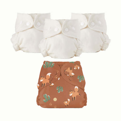 Organic Cloth Diaper Bundle Starter – Esembly