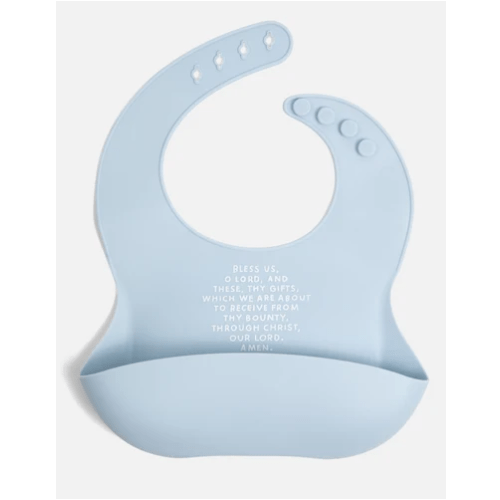 Meal Blessing Silicone Bib