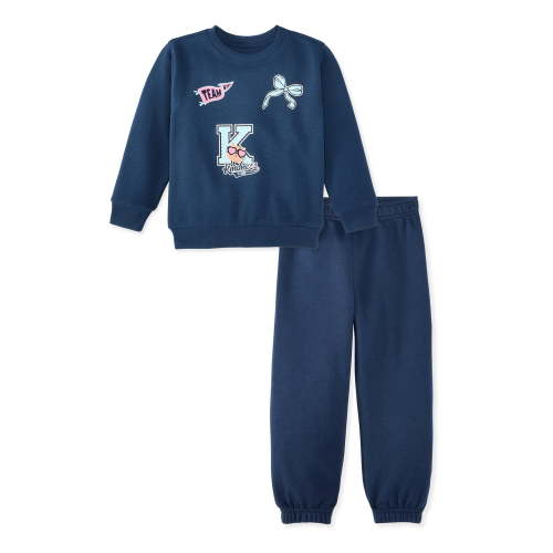 Garanimals Baby & Toddler Girl Outfit Set, 2-Piece Fleece, Sizes 0-6T