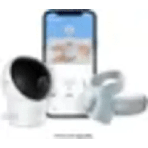 eufy - S340 Smart Sock WiFi Baby Monitor with Receiver, Pan & Tilt 2K Camera, and Customizable Wellness Tracker - Blue