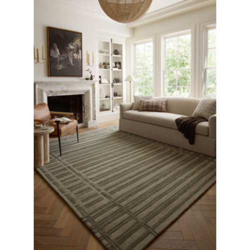 Chris Loves Julia x Loloi Bradley Sage / Olive Area Rug & Reviews | Wayfair