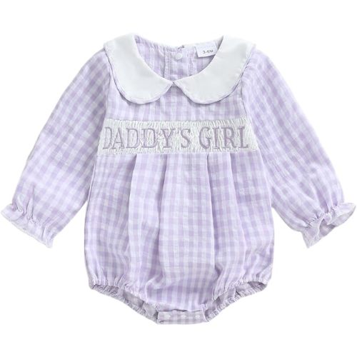 Socutebabe Baby Girl 4th of July Outfit Newborn Fourth of July Bubble Romper Short Sleeve Smocked Onesie Cute Summer Clothes