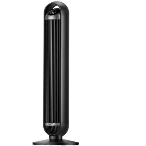 Dreo Nomad 36" Quiet Bladeless Oscillating Tower Fan Black/Silver