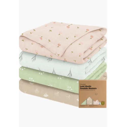 Lumi Muslin Swaddle Blankets