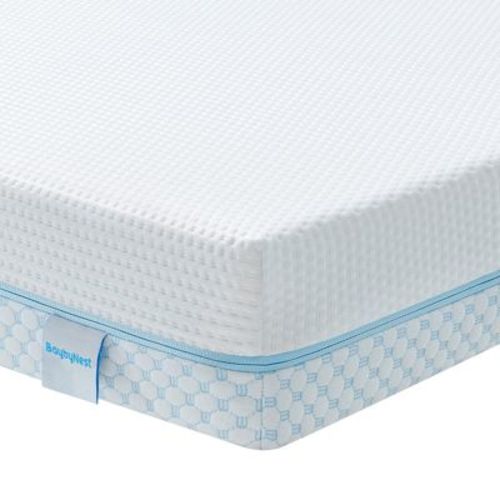 BaybyNest Mini Crib Mattress 38x24x4 Inches Portable Dual Sided Playard- Cooling Gel Memory Foam, Temperature Balance Cooling- CertiPUR-US Certified