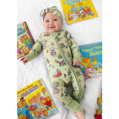 Berenstain Bears® Bamboo Zippered Sleeper – Little Crowns & Capes