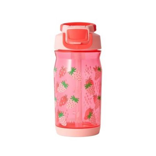 Reduce 14oz Plastic Hydrate Tritan Kids Water Bottle with Straw Lid Berry Sweet