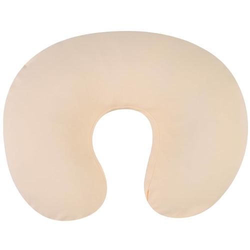 Onacosht 100% Organic Cotton Nursing Pillow Cover Soft Breathable Jersey Feeding Pillow Slipcover Fits Standard Infant Nursing Pillow for Baby Boy and Girl, Pale Yellow