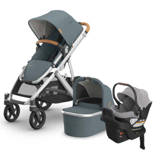 Vista V3 Stroller + Aria Travel System - Callum / With a Bassinet / Anthony