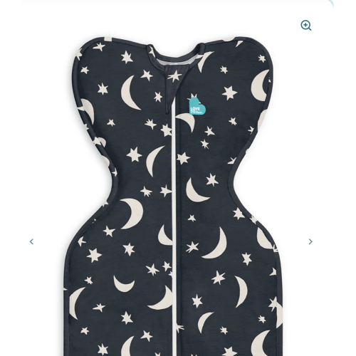 Swaddle Up™ 1.0 TOG Cotton Charcoal Big Sky