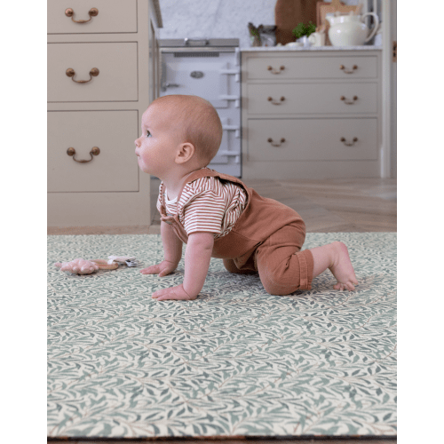 Morris & Co. Willow Boughs Forest Baby Play Mat | Green Floral – Totter and Tumble LLC