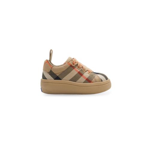 Burberry Baby's, Little Kid's & Kid's Check Canvas Sneakers | Saks Fifth Avenue