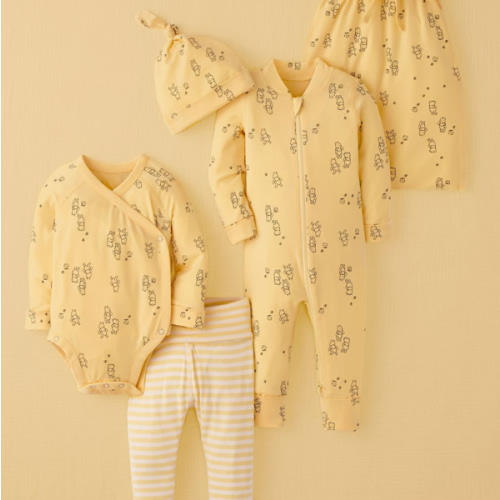 4-Piece Baby Disney Winnie the Pooh Gift Set in HannaSoft™ ($118 value) | Hanna Andersson