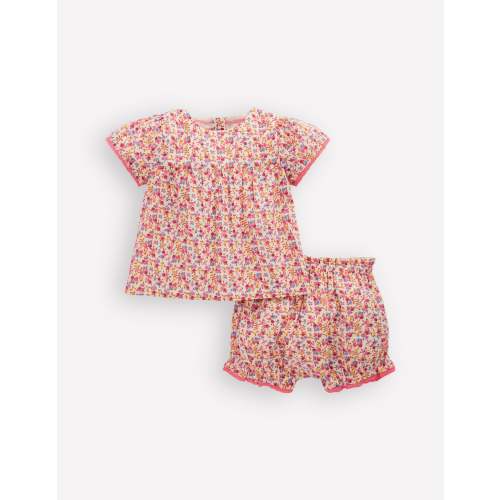 Woven Bloomers Play Set-Pink Ditsy Floral