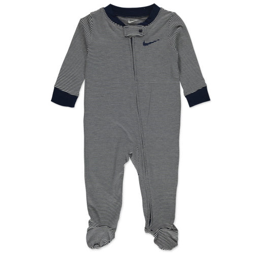 Nike Baby Boys' Striped Footed Coveralls