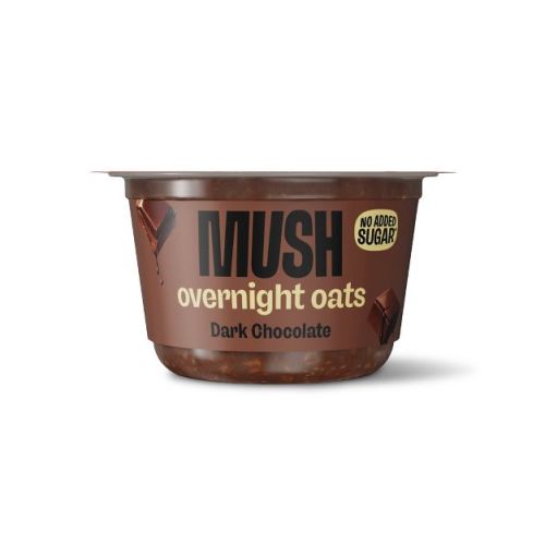 MUSH Dark Chocolate Ready to Eat Gluten Free Vegan Oats - 5oz