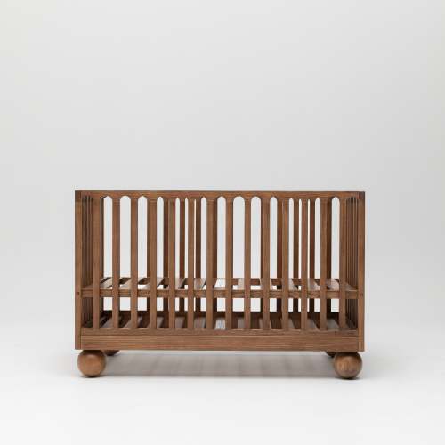 Zali Walnut Cot – Sacred Bundle