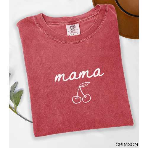 Cherry First Birthday Comfort Colors® Shirt, Cherry On Top Birthday Tshirts for Family, Custom First Birthday Shirts, Cherry First Bday Tees