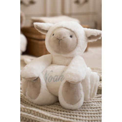 Plush Lamb Baby Security Blanket