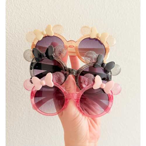 Girly Mouse Sunglasses for kids | Sparkle Sunnies | Kids Sunnies | FAST shipping sunglasses | Toddler sunnies | Girl Sunglasses