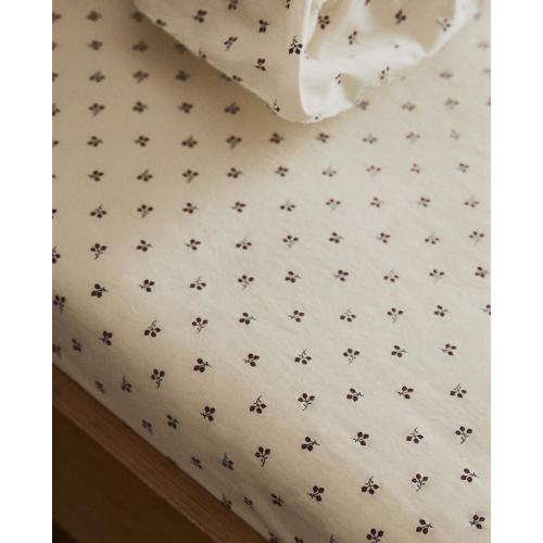 KIDS' FITTED SHEET WITH FLORAL PRINT | Zara Home United States of America