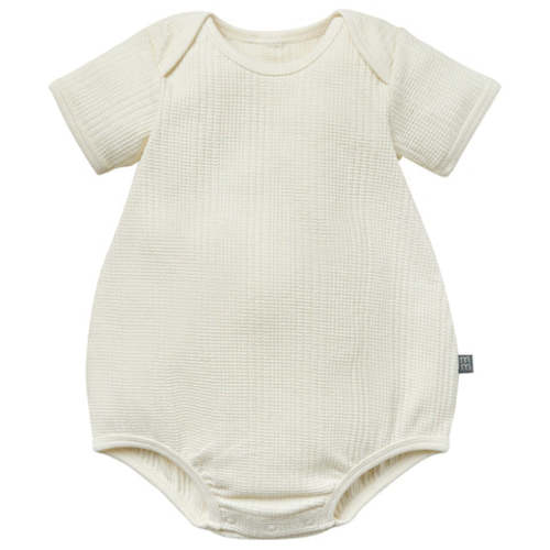 Baby Neutral Ivory Dumpling Romper
