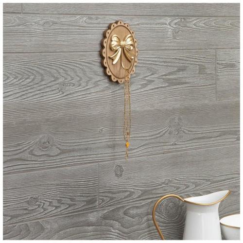 Gold Bow Wood Wall Hook
