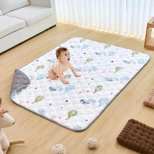 VEVOR Baby Play Mat, 59""x79"" Baby Crawling Mat, Non-Slip One-Piece - TikTok Shop