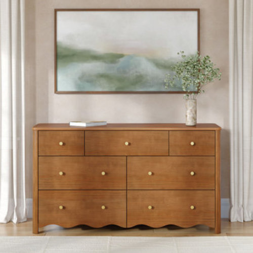 Kelly Clarkson Home Sutton 7 Drawer Dresser, Pecan & Reviews | Wayfair