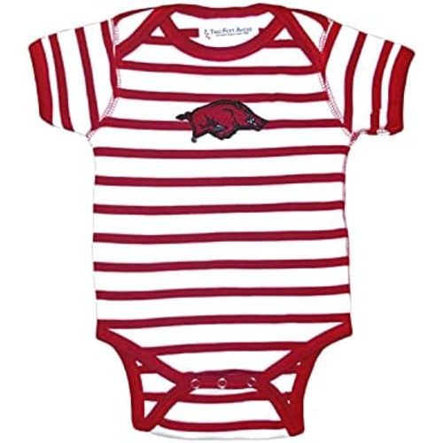 Two Feet Ahead Striped Baby Bodysuit – Officially Licensed Infant Outfit